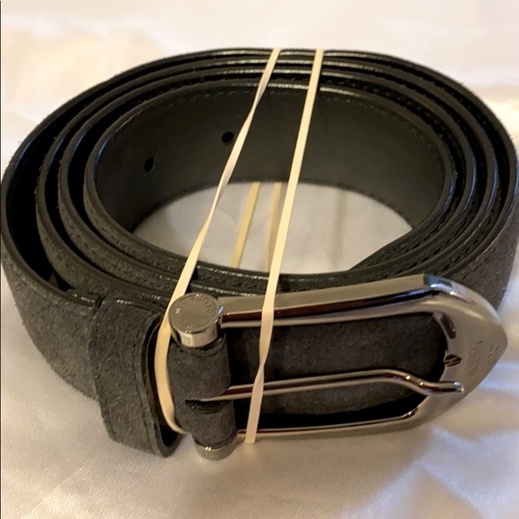 New Louis Vuitton suede leather belt - Picture 1 of 13